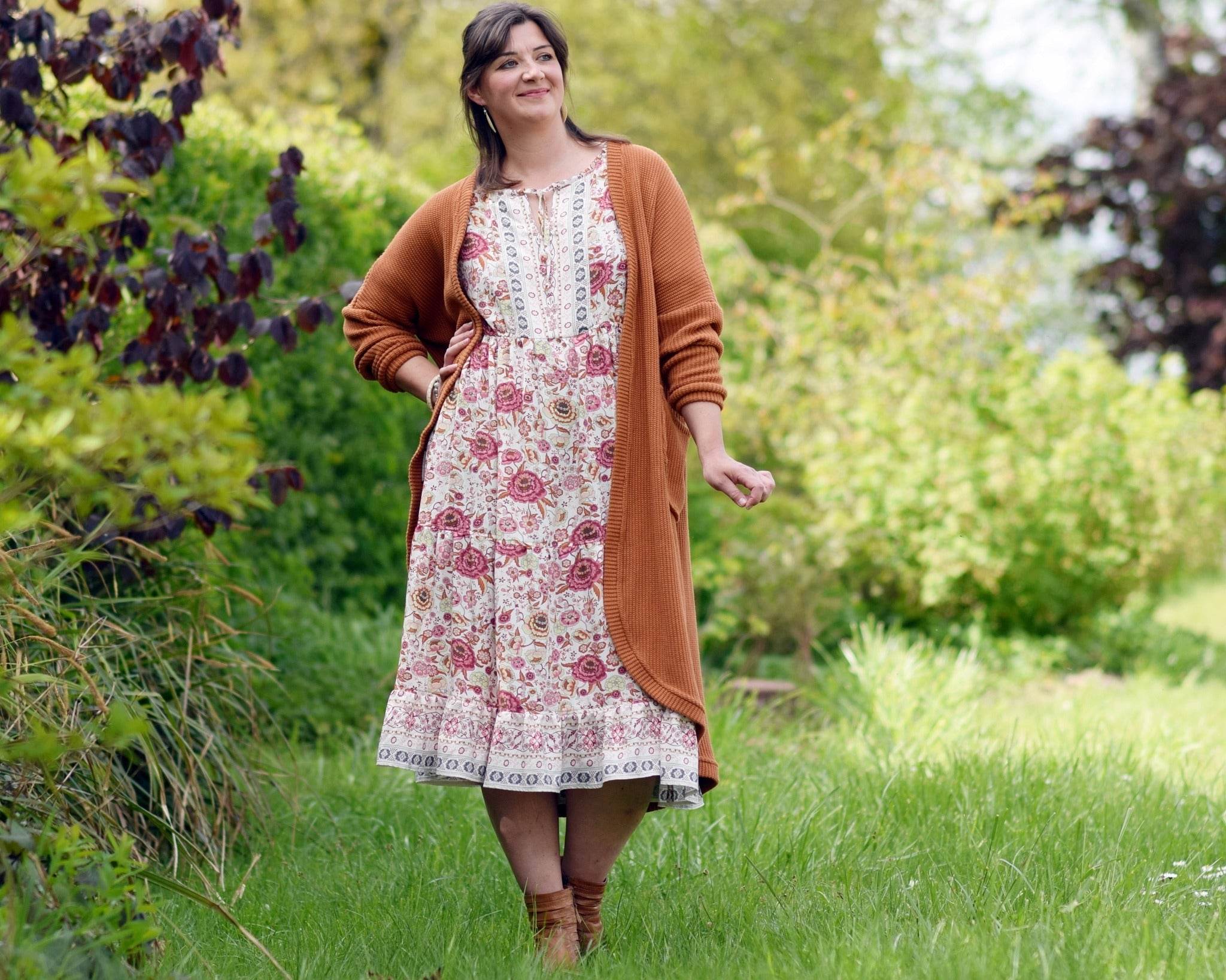 Kleid Iliane - Schnittmuster und Nähanleitung - Gr.32-54 - Sewando