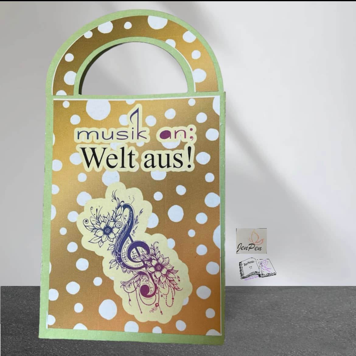 Digiset Blumen Notenschlüssel, Digistamp, Digipaper, Sublimation, Druck - Sewando