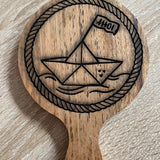 Laserdatei maritim Schiffchen - Sewando