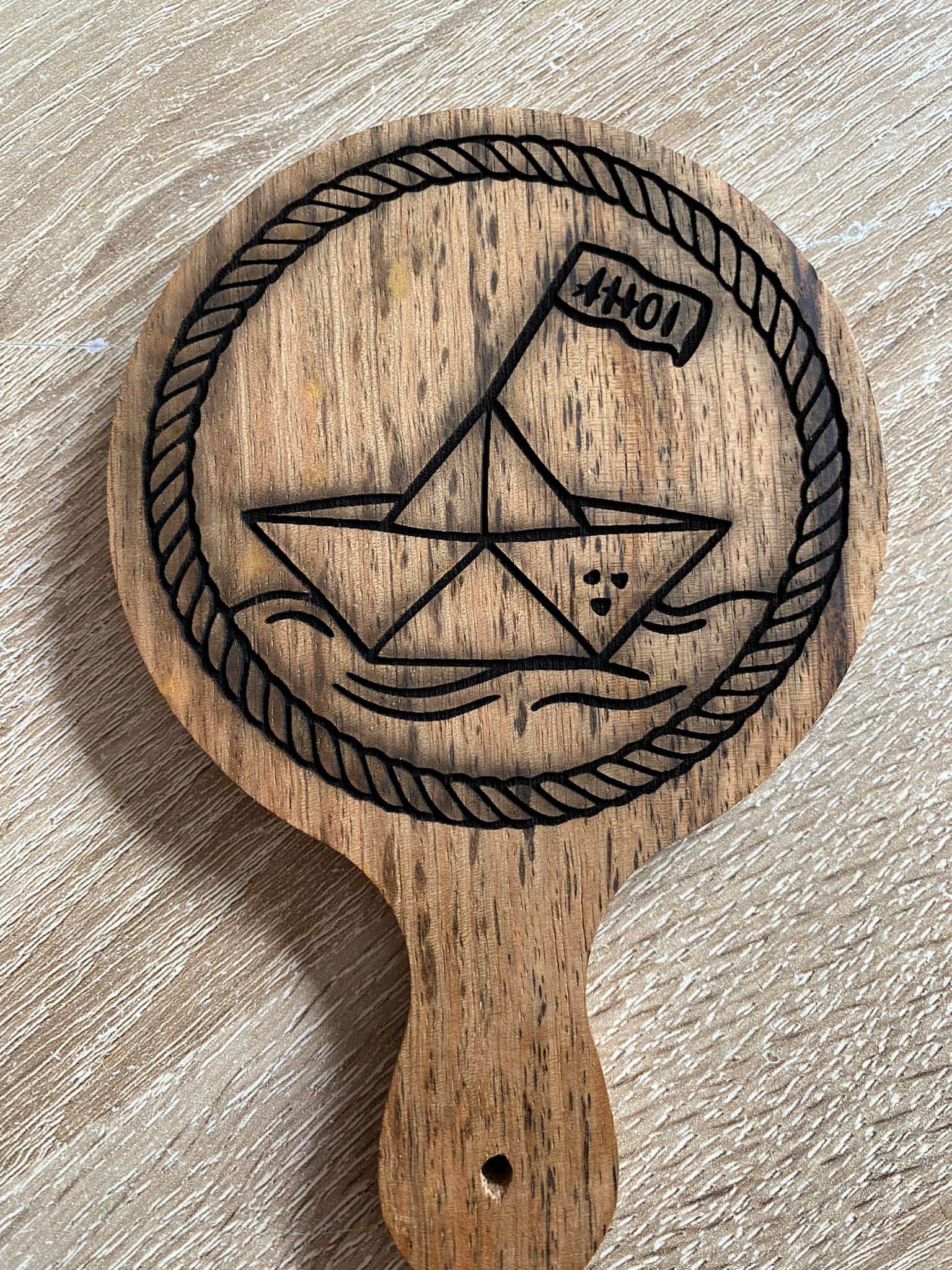 Laserdatei maritim Schiffchen - Sewando