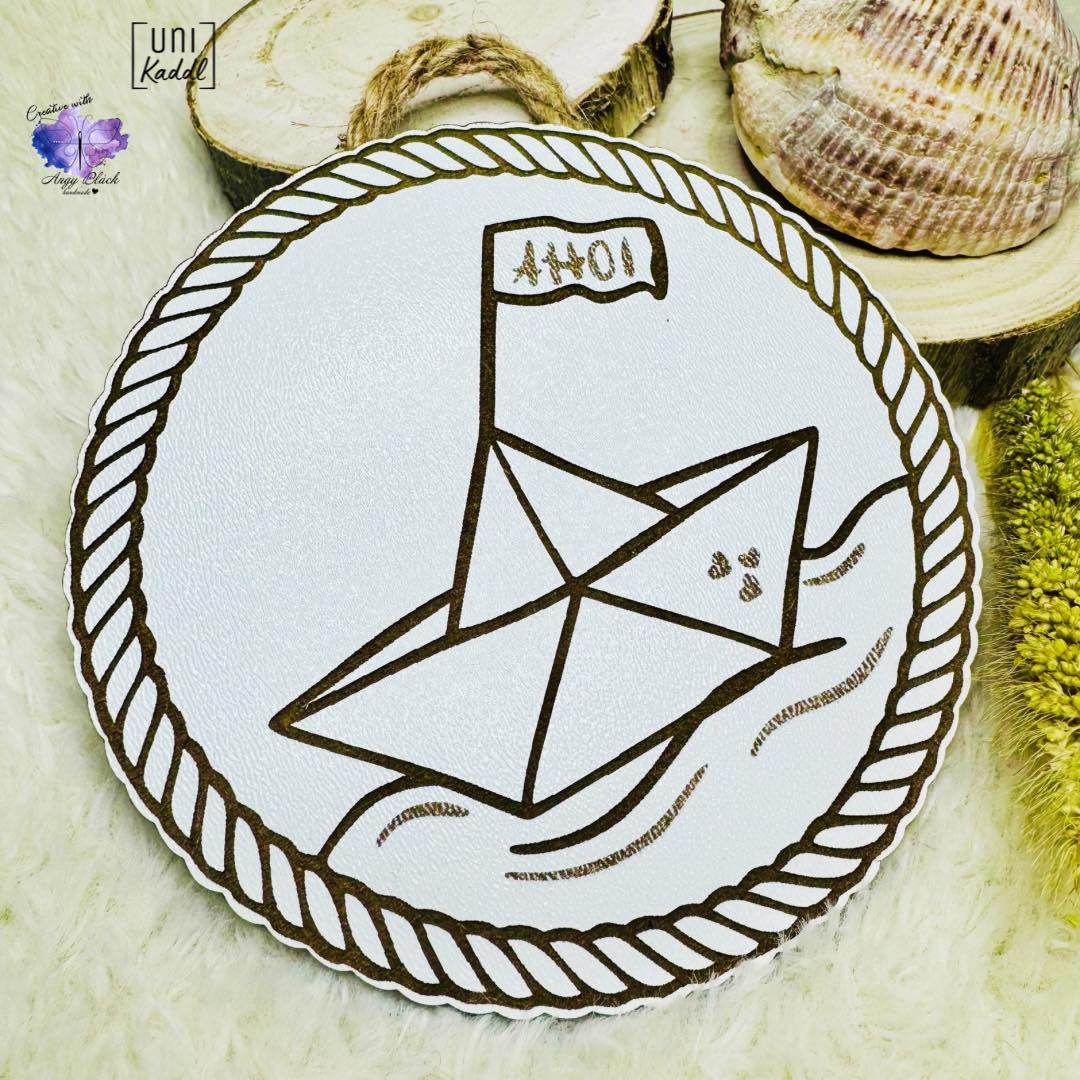 Laserdatei maritim Schiffchen - Sewando