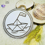 Laserdatei maritim Schiffchen - Sewando