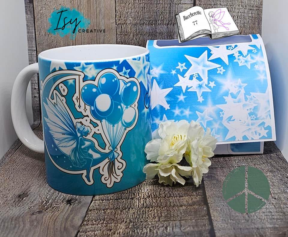 Digiset und Plott Fee Luna, Plotterdatei, Sublimation, Digistamp, Digipaper - Sewando