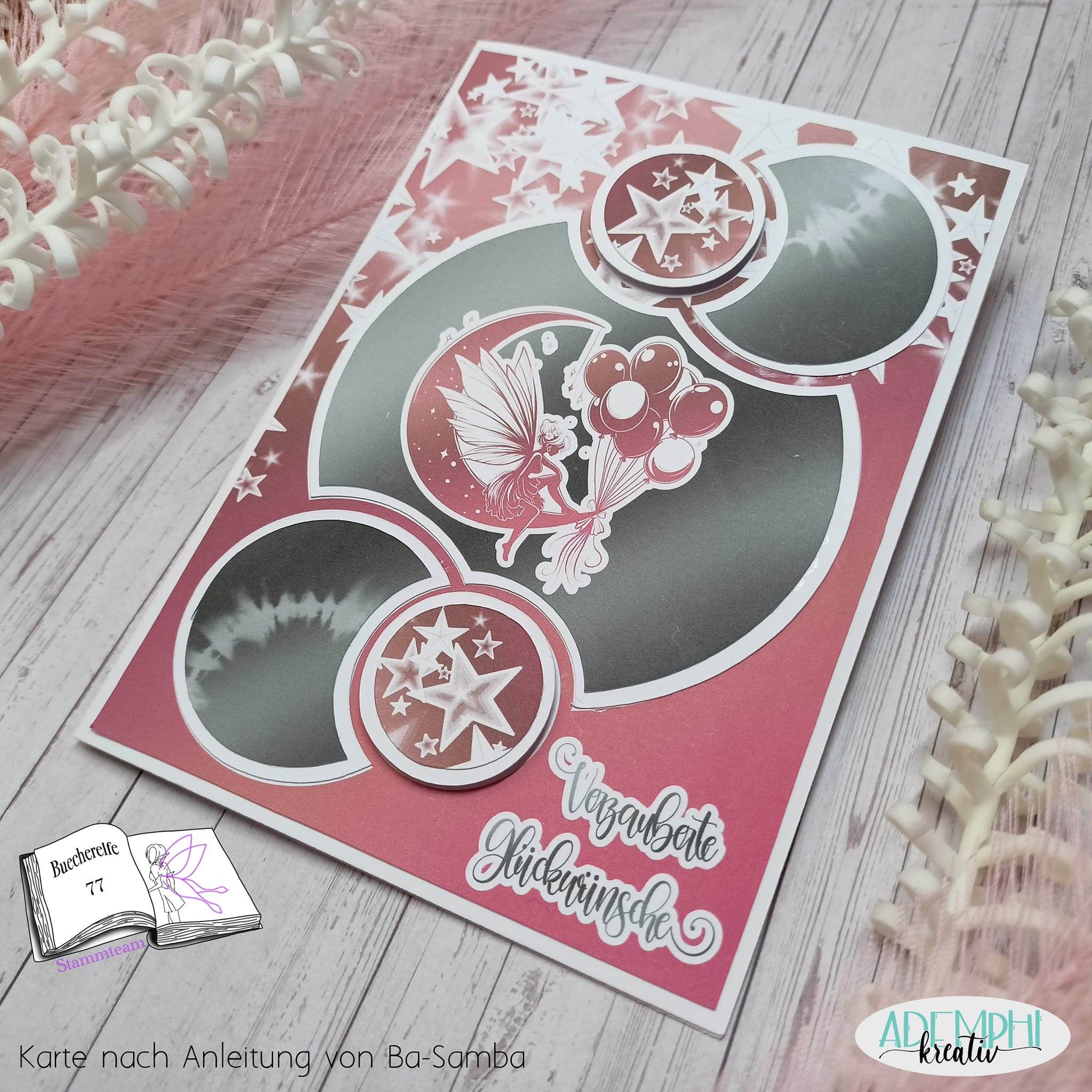 Digiset und Plott Fee Luna, Plotterdatei, Sublimation, Digistamp, Digipaper - Sewando