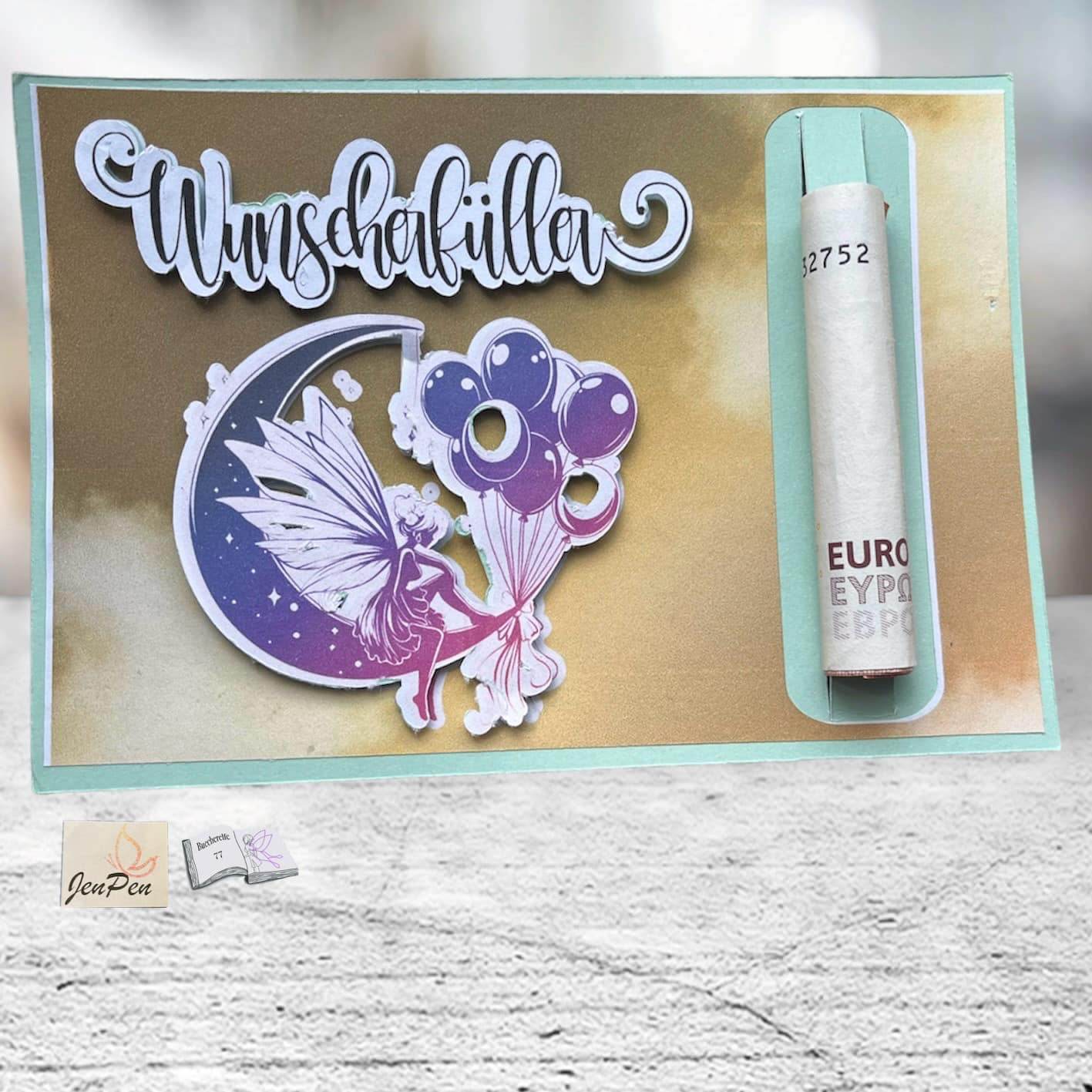 Digiset und Plott Fee Luna, Plotterdatei, Sublimation, Digistamp, Digipaper - Sewando