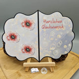 Digiset Mohnblumenstrauß, Plotterdatei, Sublimation, Digistamp, Digipaper - Sewando