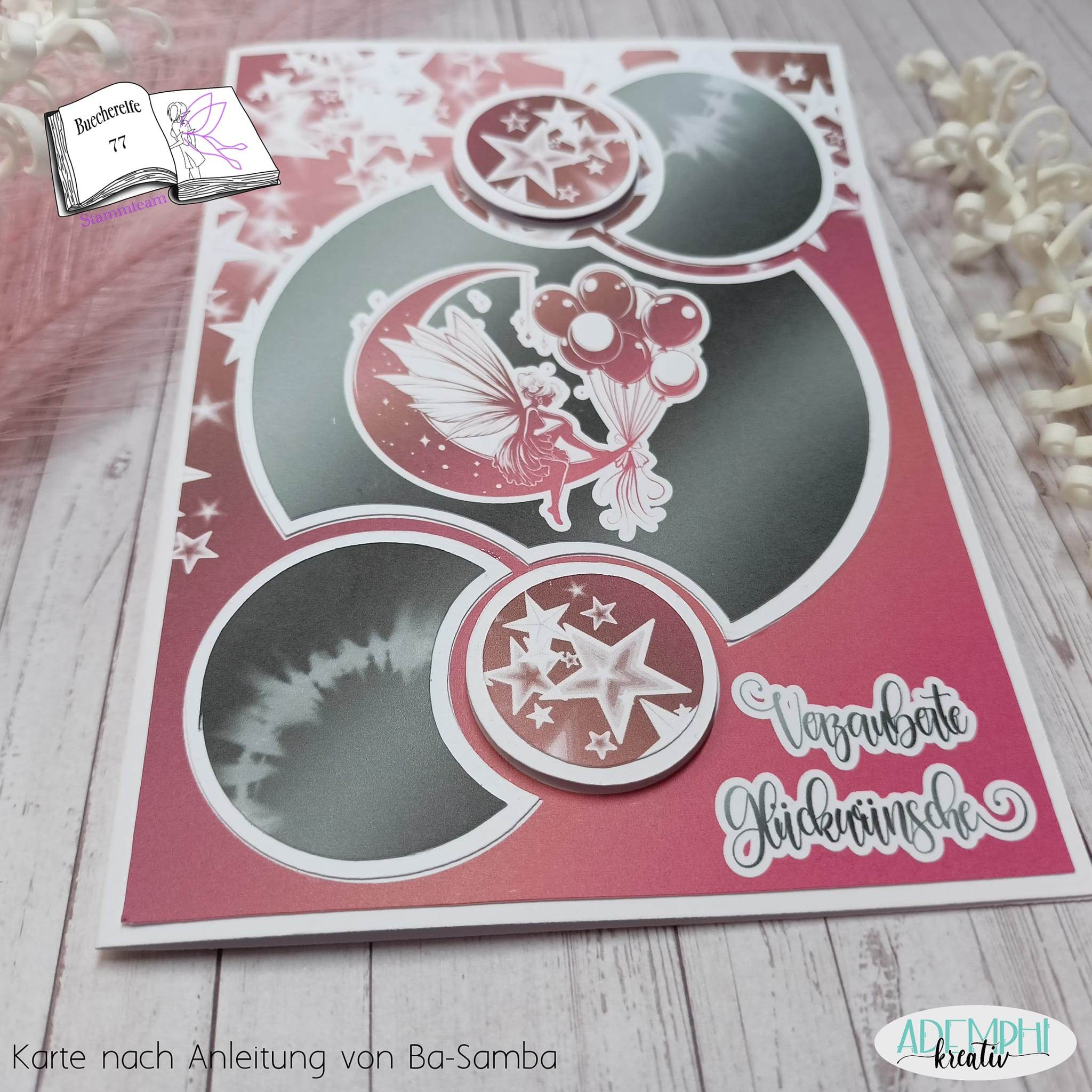 Digiset und Plott Fee Luna, Plotterdatei, Sublimation, Digistamp, Digipaper - Sewando