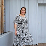 Kleid Iliane - Schnittmuster und Nähanleitung - Gr.32-54 - Sewando