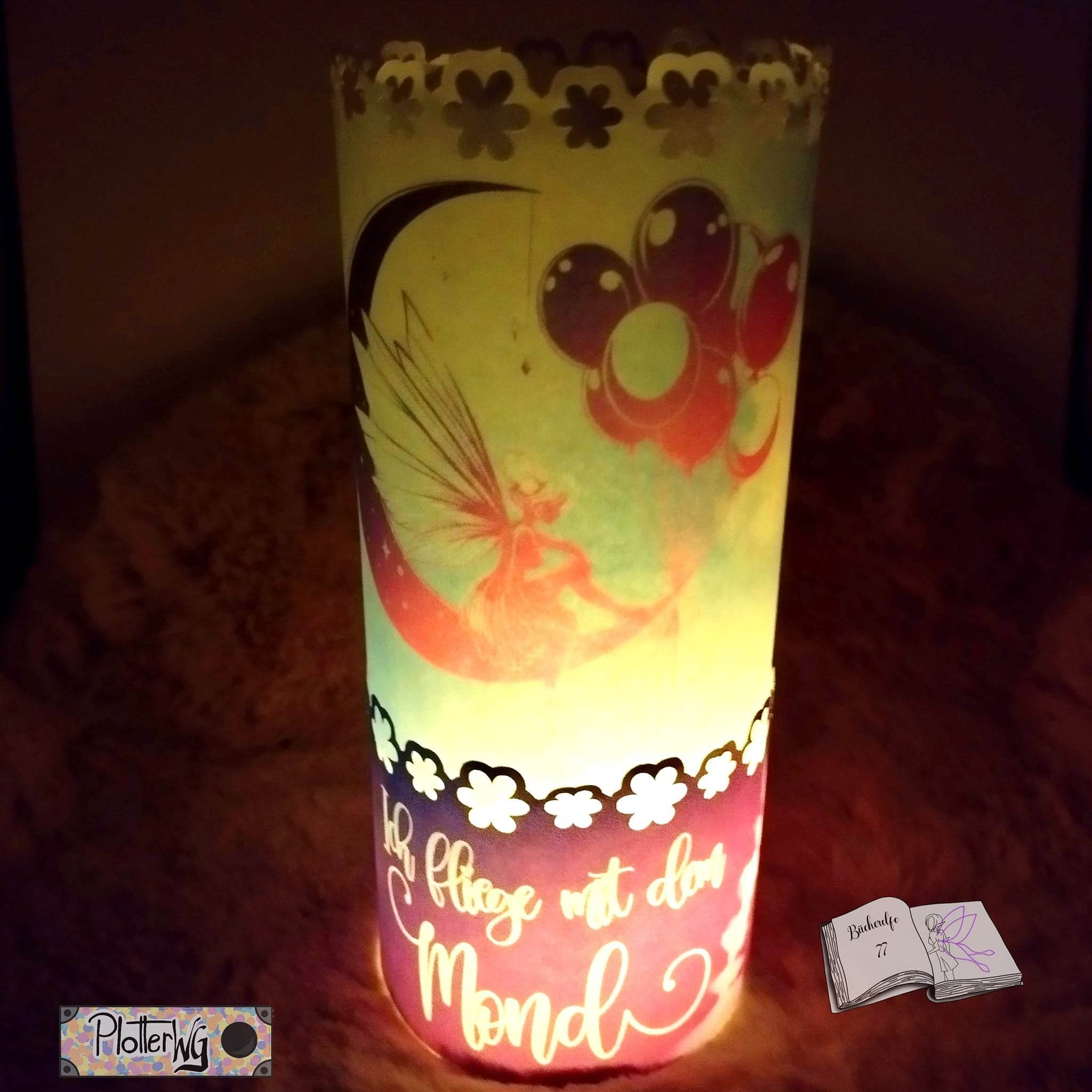 Digiset und Plott Fee Luna, Plotterdatei, Sublimation, Digistamp, Digipaper - Sewando