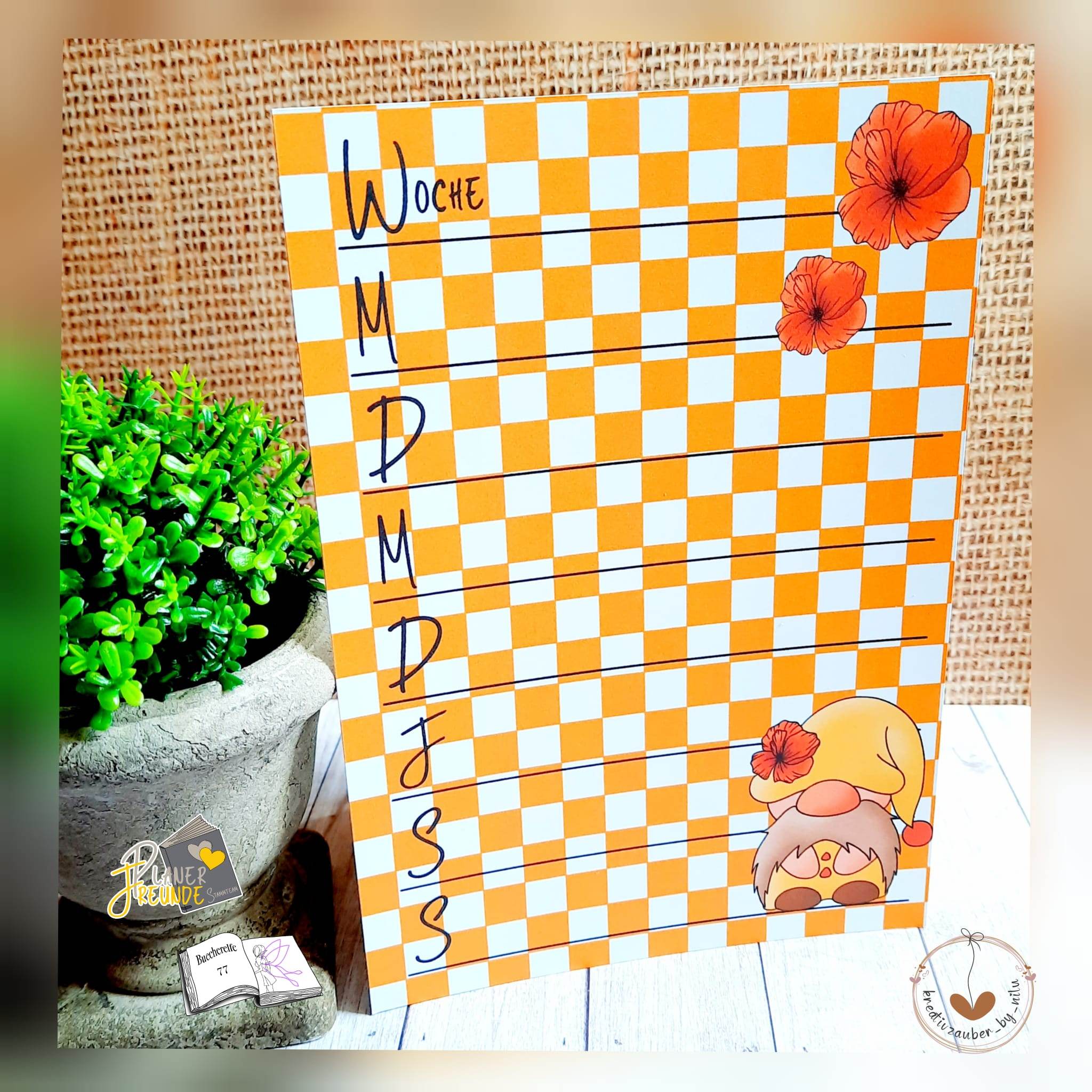Digiset Blumenwichtel Plotterdatei, Sublimation, Digistamp, Digipaper - Sewando