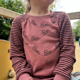 "Miss Mini - Wolle-Seide" Schnittmuster für sehr dehnbare Stoffe Gr. 98-140