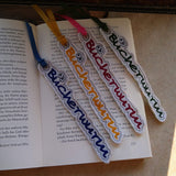 Stickdatei - Lesezeichen-Set "Bücherwurm" (2 Dateien)
