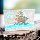 Digiset Flowerboat, Digistamp, Digipaper, Plotterdatei, Sublimation, Druck - Sewando