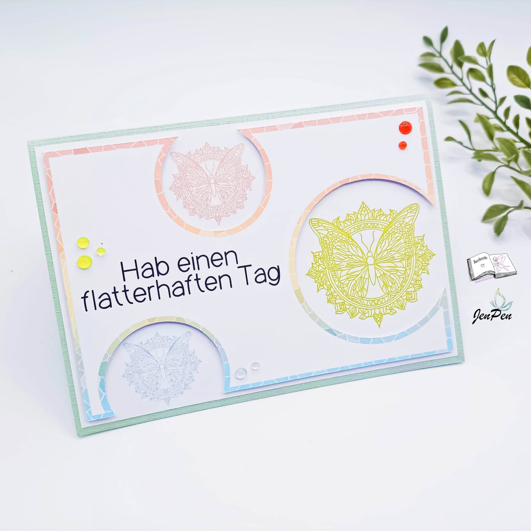 Plotterdatei Mandala butterfly Plotten, Sublimation, Drucken, Digistamp, Schmetterling - Sewando