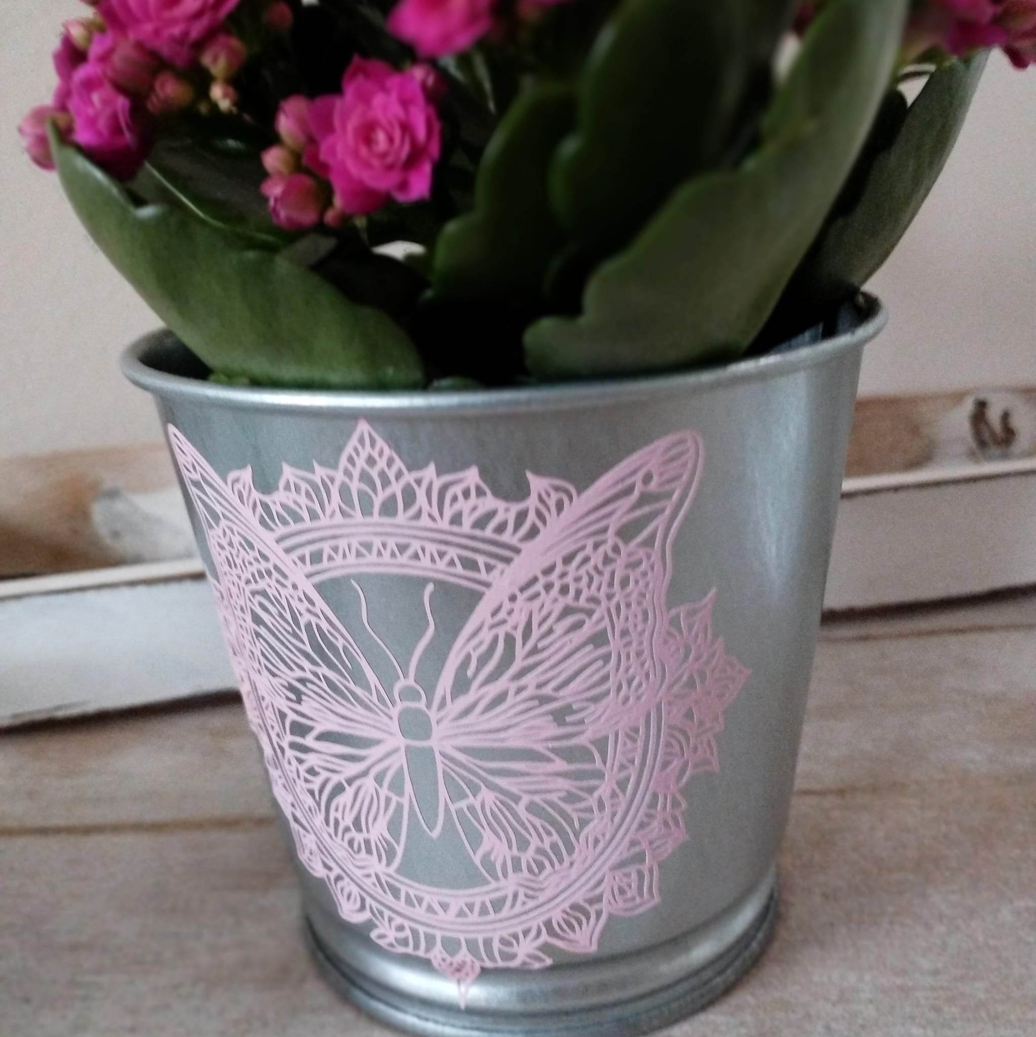 Plotterdatei Mandala butterfly Plotten, Sublimation, Drucken, Digistamp, Schmetterling - Sewando