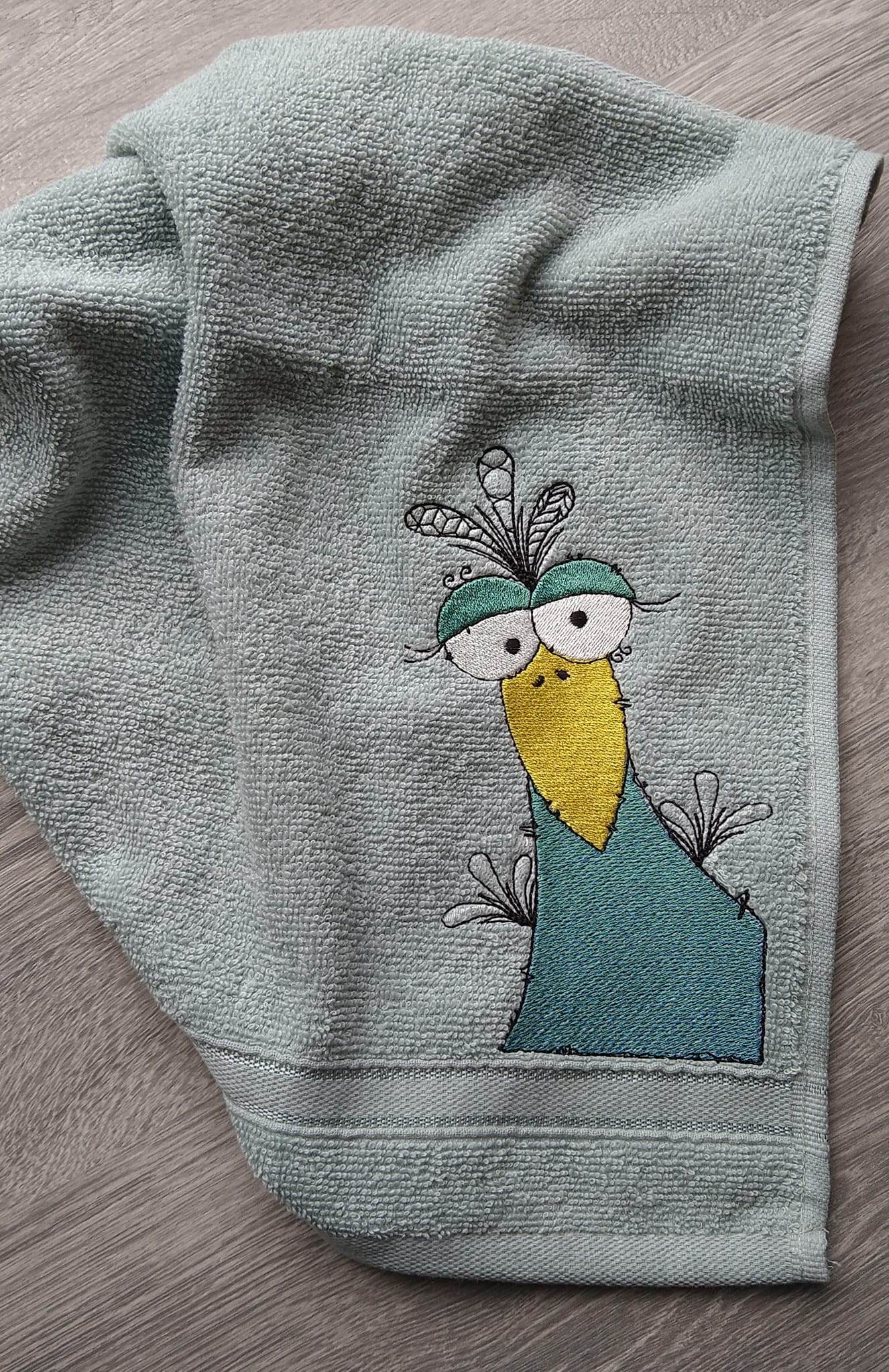 Stickdatei - Happy Stitching - Vogel - Sewando