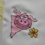 Stickdatei - Happy Stitching Schwein - Sewando