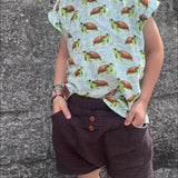 Musselin-Sommer-Set: Hose und Shirt, Schnittmuster Grösse 50-104 - Sewando