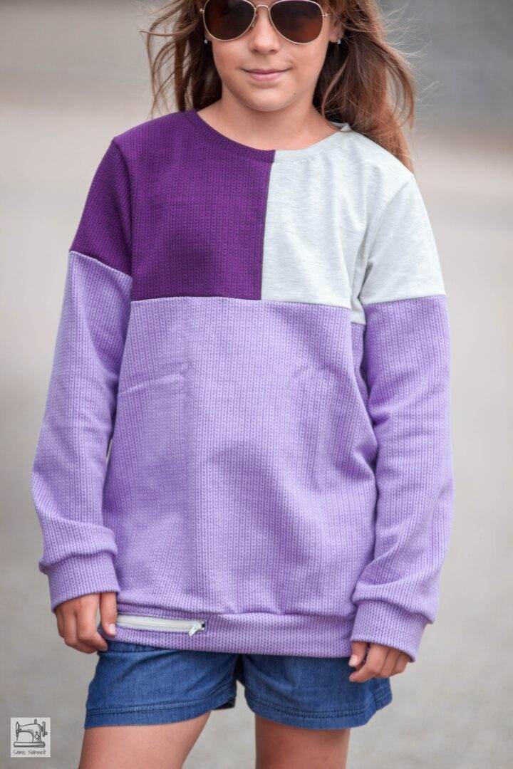 SPARPAKET (3Ebooks) DIN A0 & BEAMER Basicline Sweater 69-170cm Longsleeve, Shirt, BESONDERES PASSFORMSYSTEM - Sewando