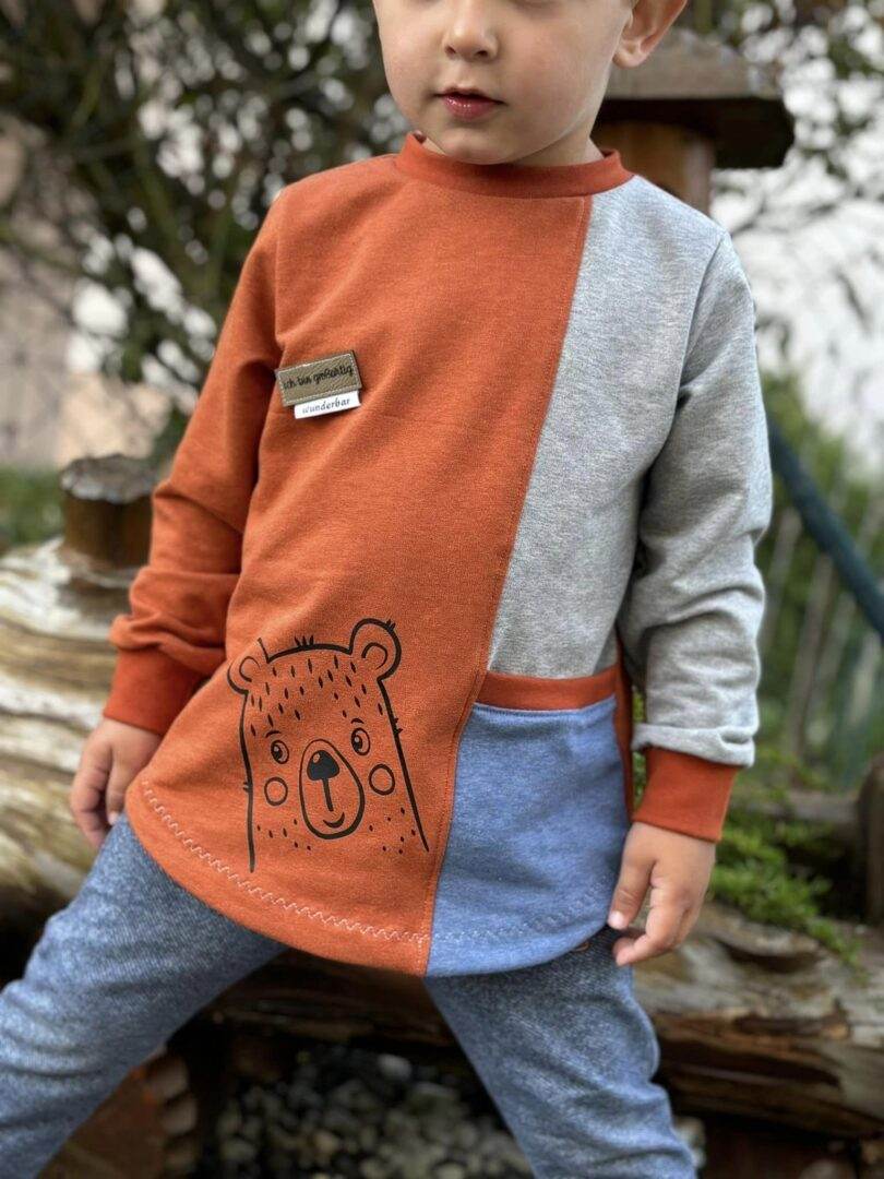 SPARPAKET (3Ebooks) DIN A0 & BEAMER Basicline Sweater 69-170cm Longsleeve, Shirt, BESONDERES PASSFORMSYSTEM - Sewando