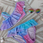 Schnittmuster *Swim Collection Beach Fun Girls* Bikini, Badeanzug, Tankini Gr. 74-176 - Sewando