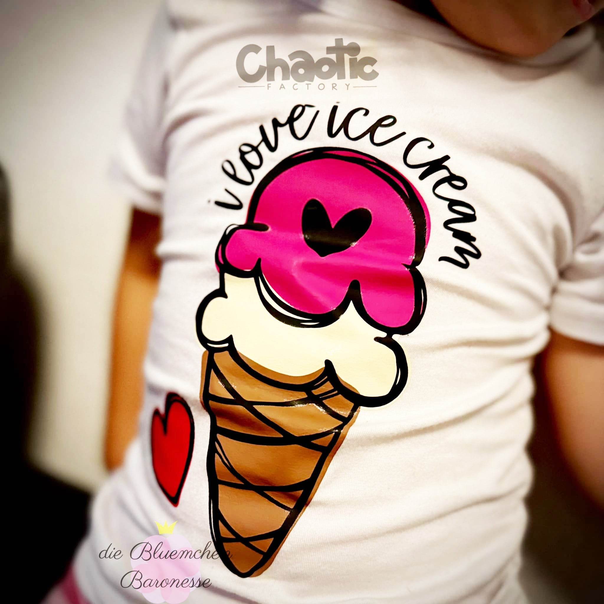 Plotterdatei I Love Ice Cream - Sewando