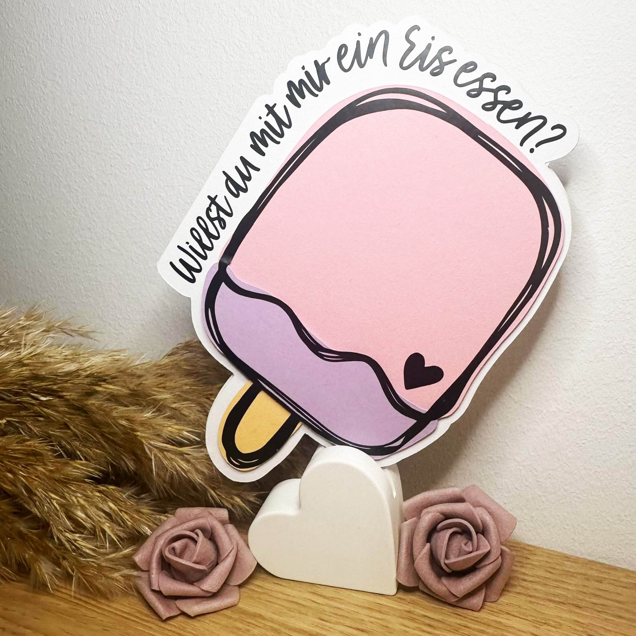 Plotterdatei I Love Ice Cream - Sewando