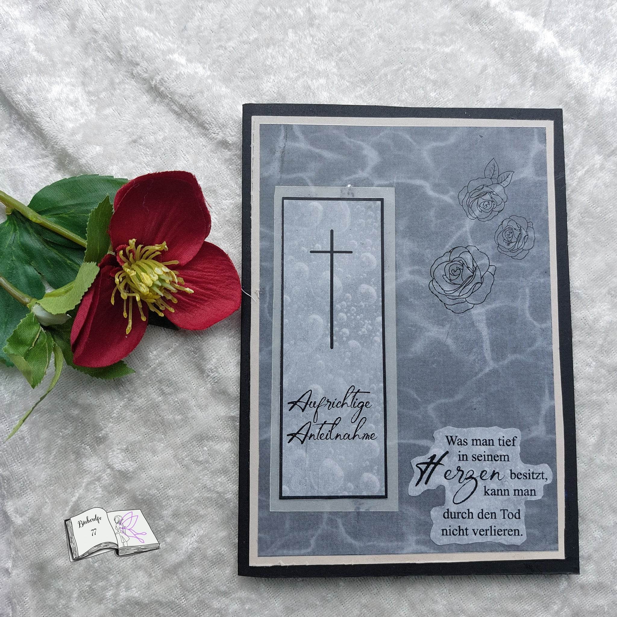 Digiset Trauer Sublimation, Digistamp, Digipaper - Sewando
