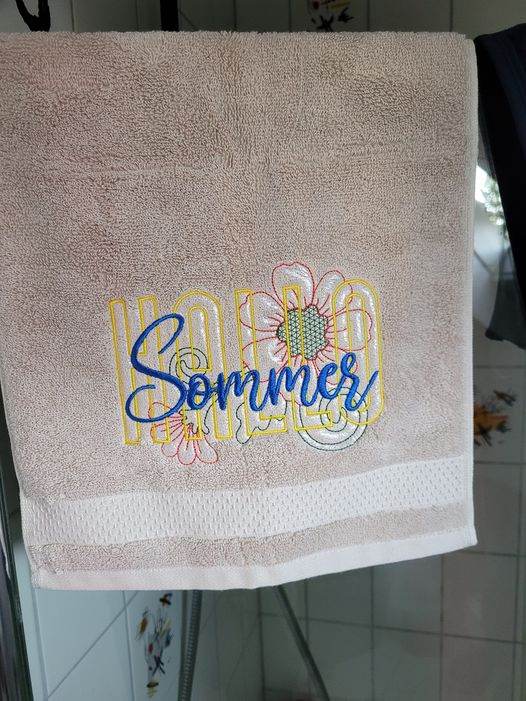 Stickdatei - HALLO Sommer - Sewando