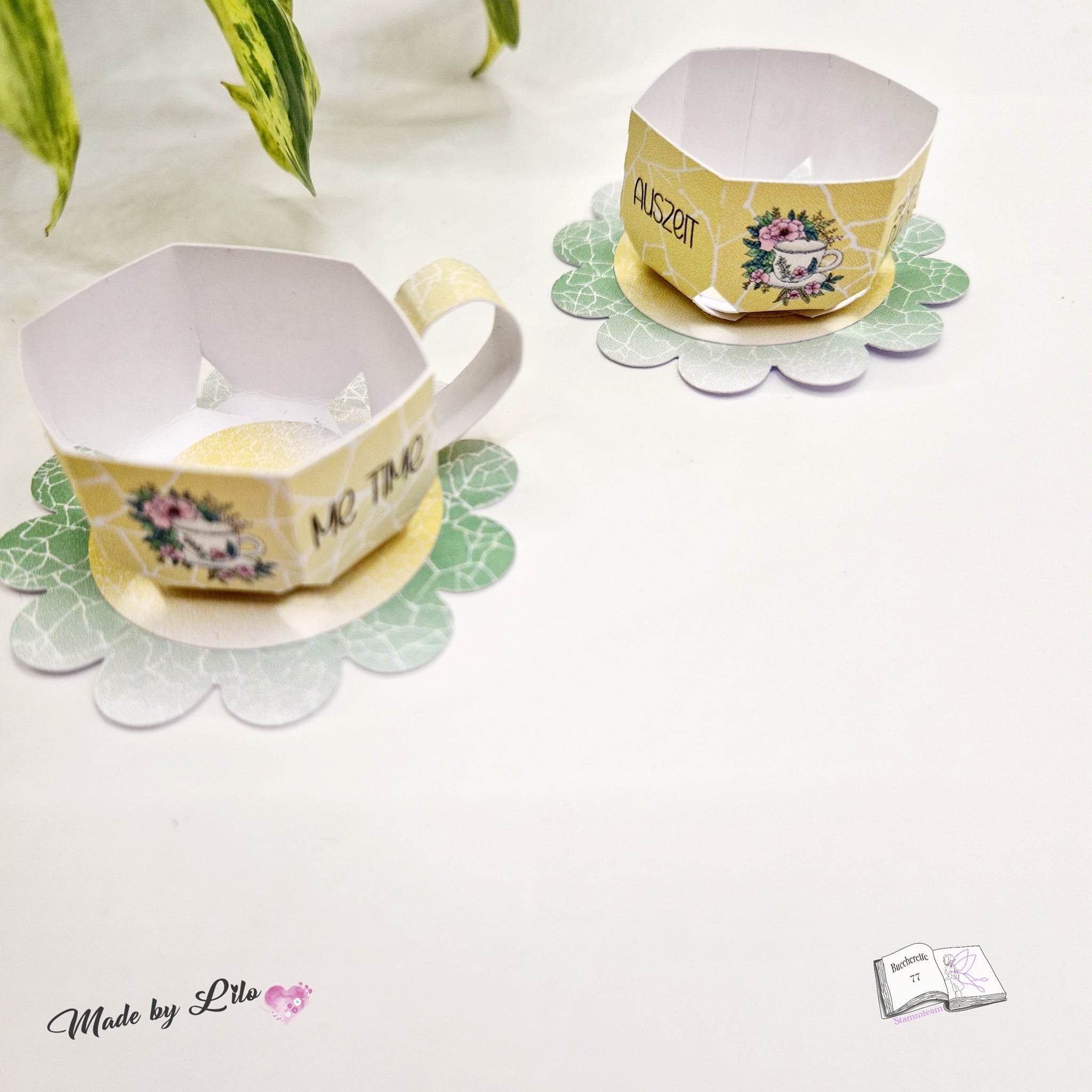 Plotterdatei Teatime, Sublimation, Digistamp, Digipaper - Sewando