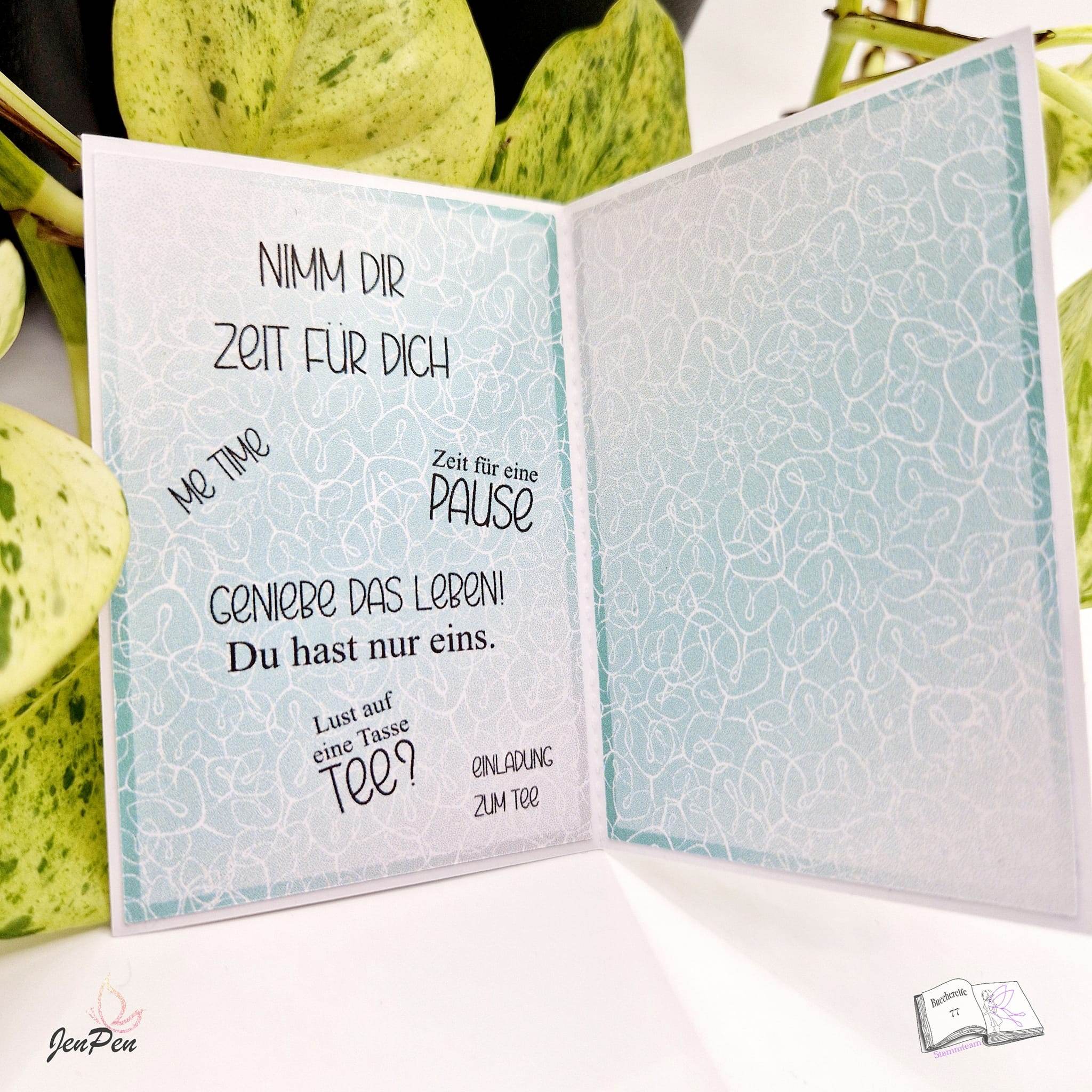 Plotterdatei Teatime, Sublimation, Digistamp, Digipaper - Sewando