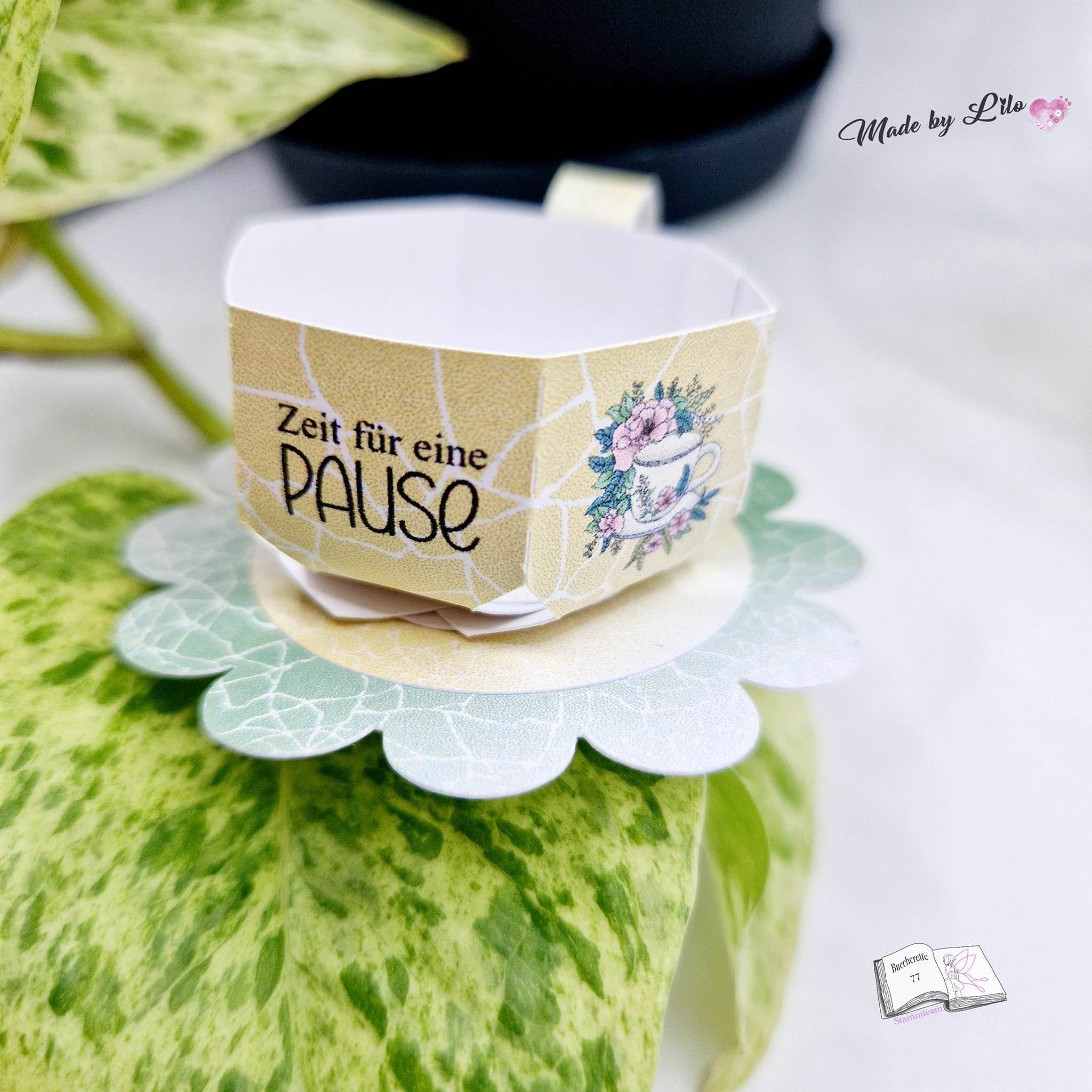 Plotterdatei Teatime, Sublimation, Digistamp, Digipaper - Sewando