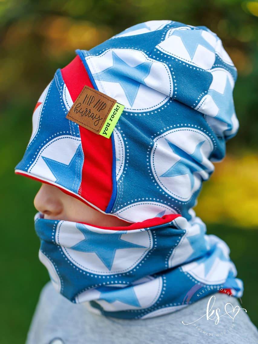 Schnittmuster *Big Wave Beanie & Loop Set* #Mütze #Schal KU 42-60 - Sewando