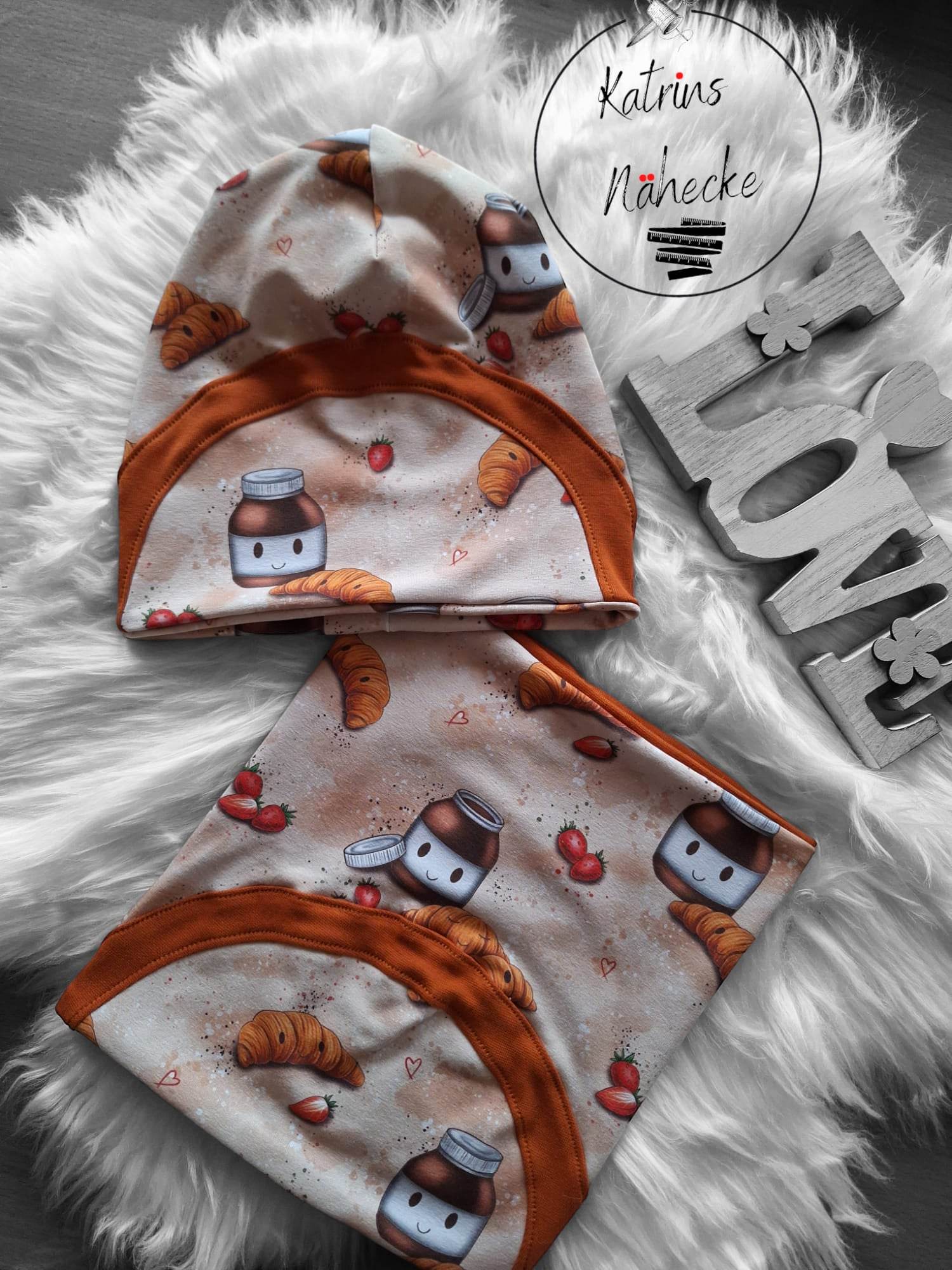Schnittmuster *Big Wave Beanie & Loop Set* #Mütze #Schal KU 42-60 - Sewando