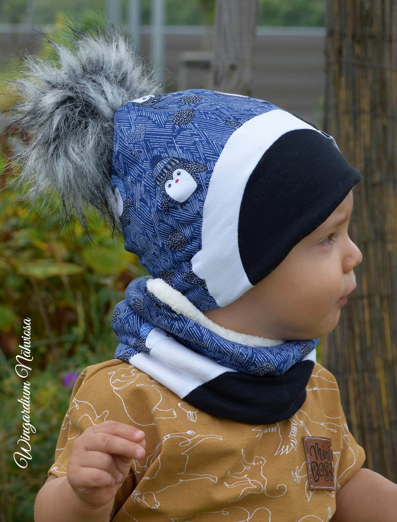 Schnittmuster *Big Wave Beanie & Loop Set* #Mütze #Schal KU 42-60 - Sewando