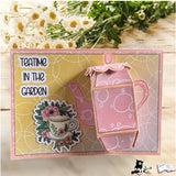 Plotterdatei Teatime, Sublimation, Digistamp, Digipaper - Sewando