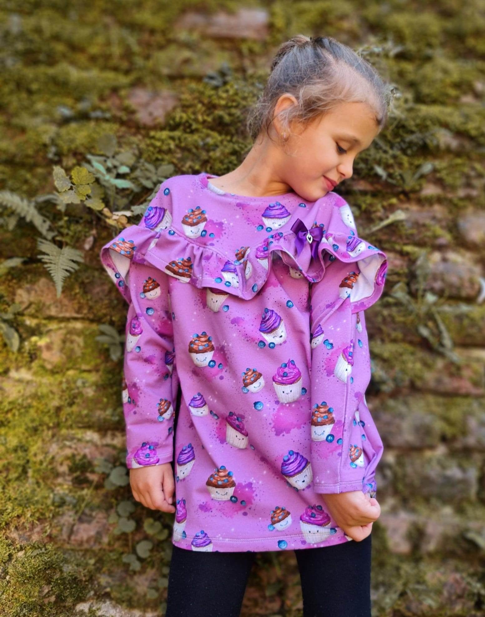 Schnittmuster Wellenzauber – Sweater, Hoodie & Kleid Größen 86-152 : - Sewando