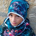 Schnittmuster *Big Wave Beanie & Loop Set* #Mütze #Schal KU 42-60 - Sewando