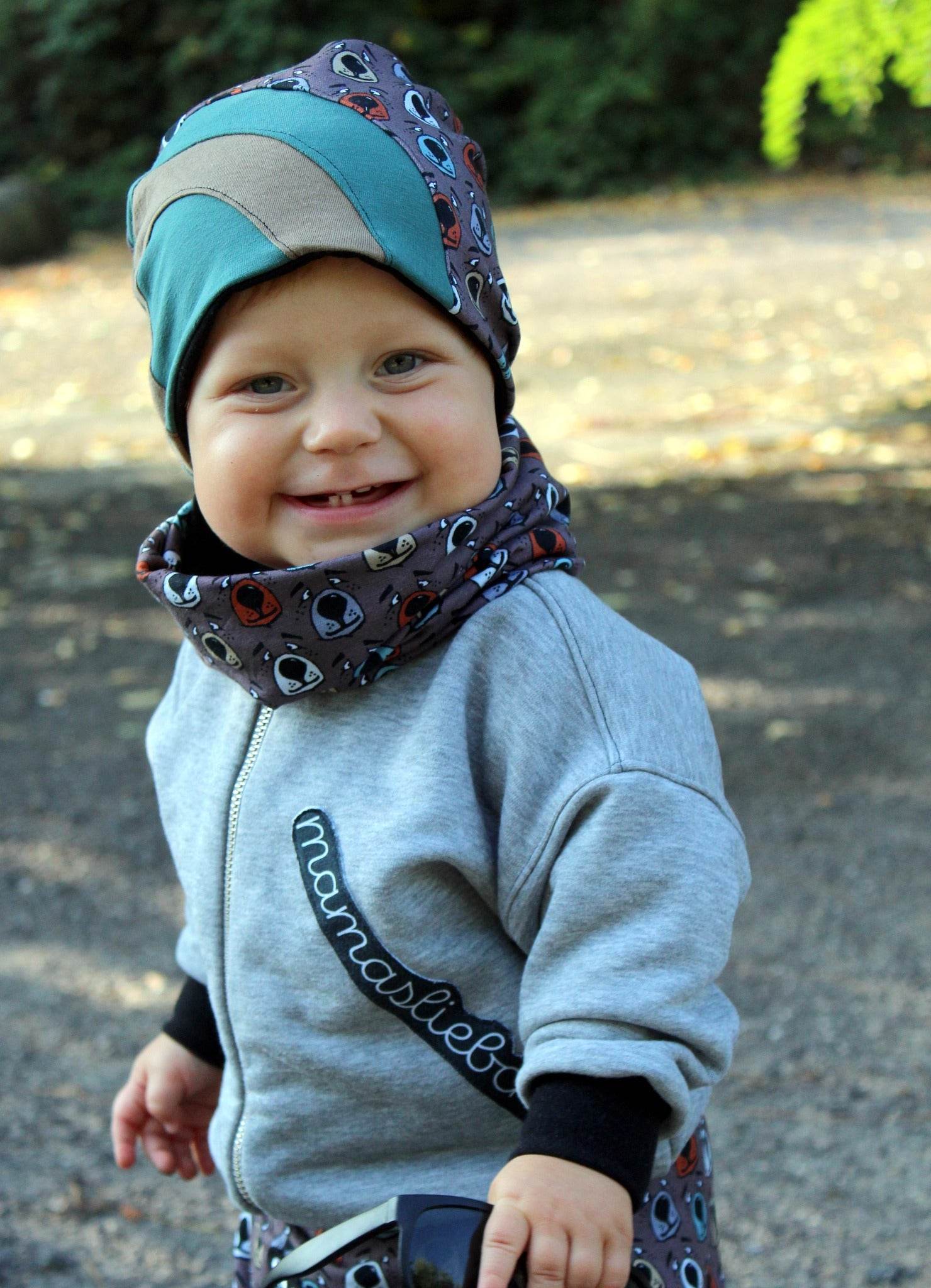 Schnittmuster *Big Wave Beanie & Loop Set* #Mütze #Schal KU 42-60 - Sewando