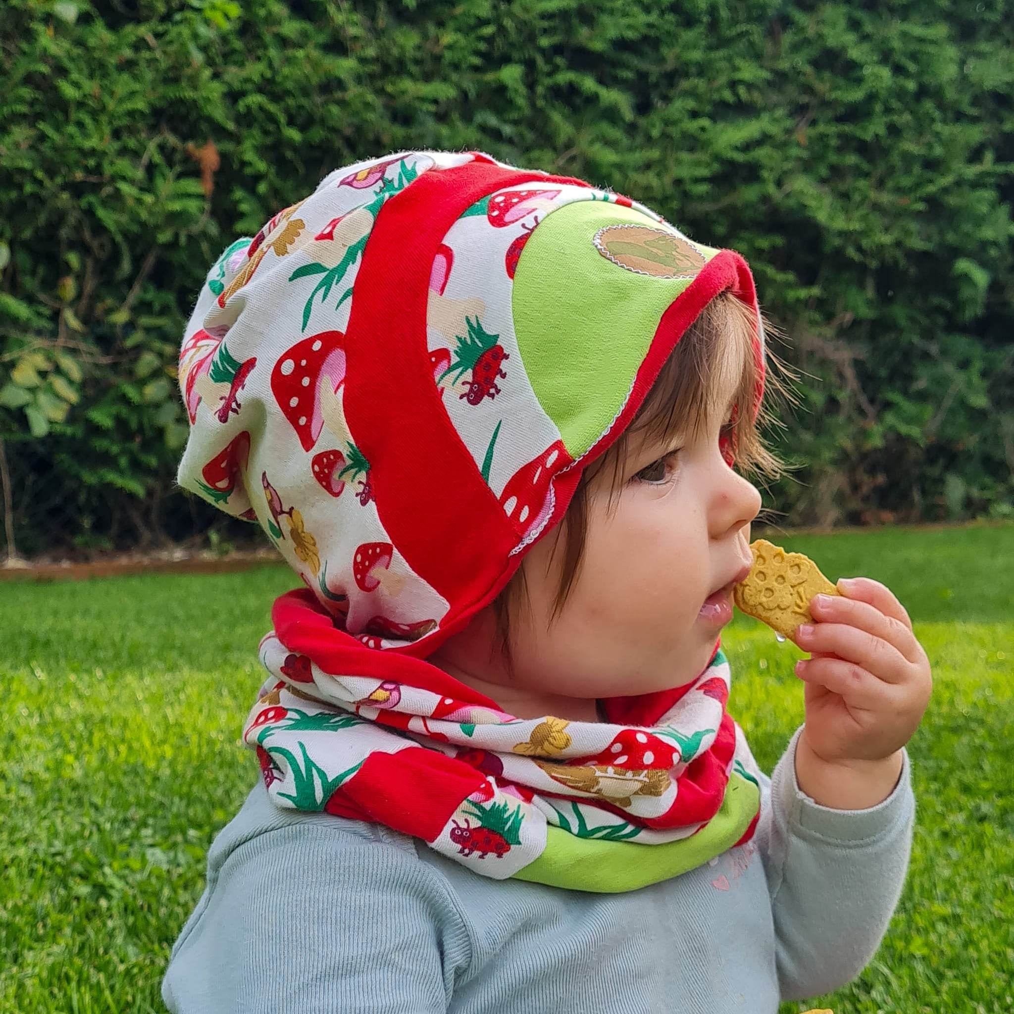 Schnittmuster *Big Wave Beanie & Loop Set* #Mütze #Schal KU 42-60 - Sewando