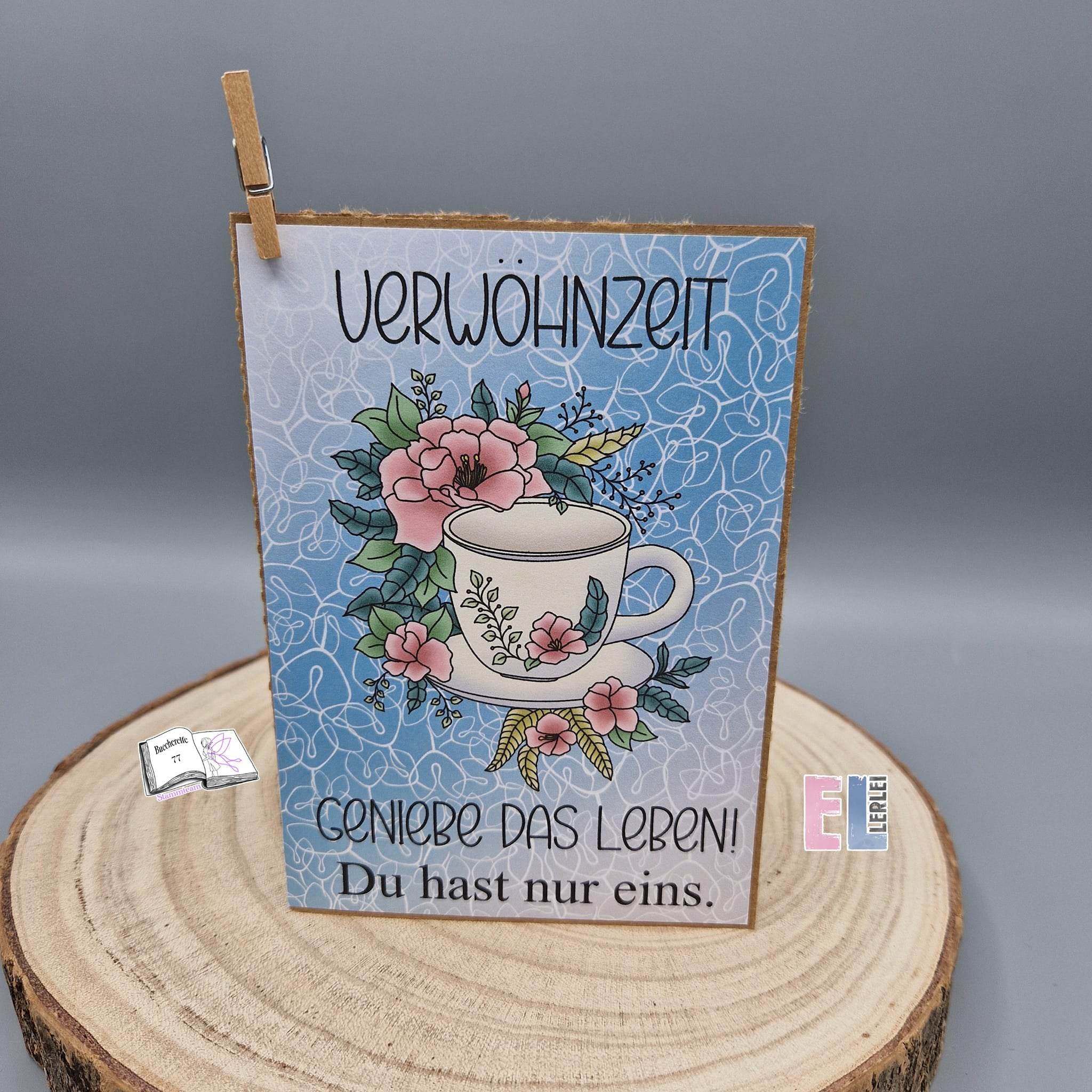 Plotterdatei Teatime, Sublimation, Digistamp, Digipaper - Sewando