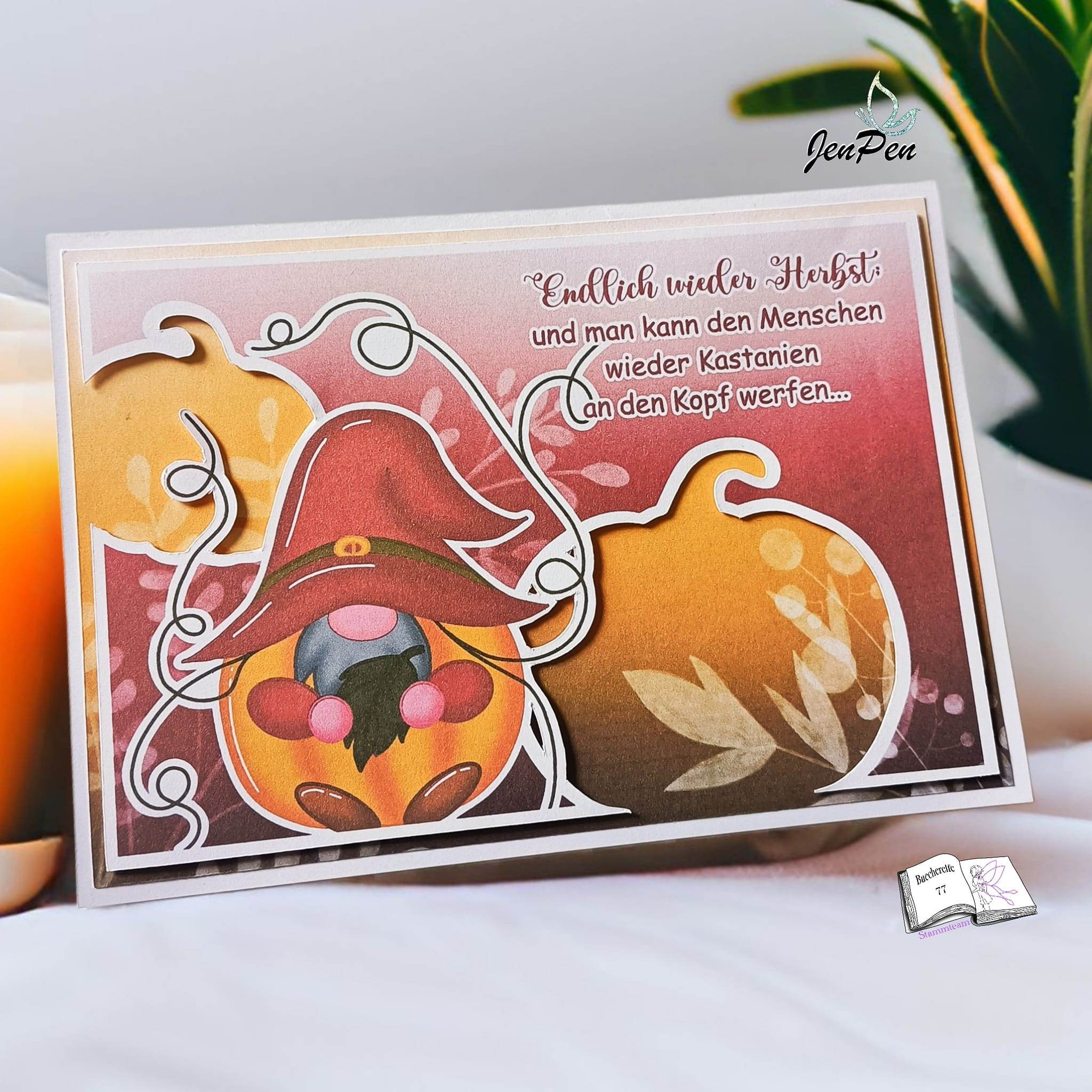 Digiset Kürbiswichtel, Plotten, Sublimation, Drucken, Digistamp, Digipaper - Sewando