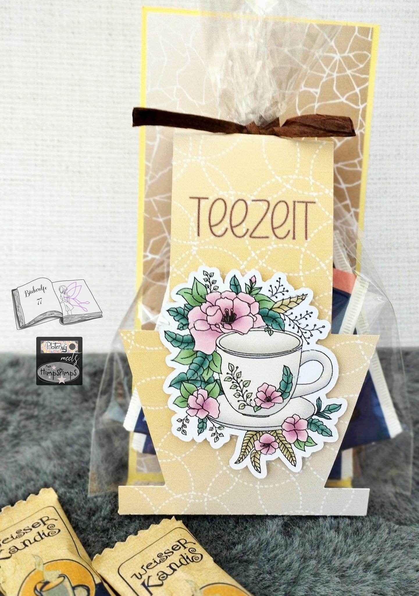 Plotterdatei Teatime, Sublimation, Digistamp, Digipaper - Sewando