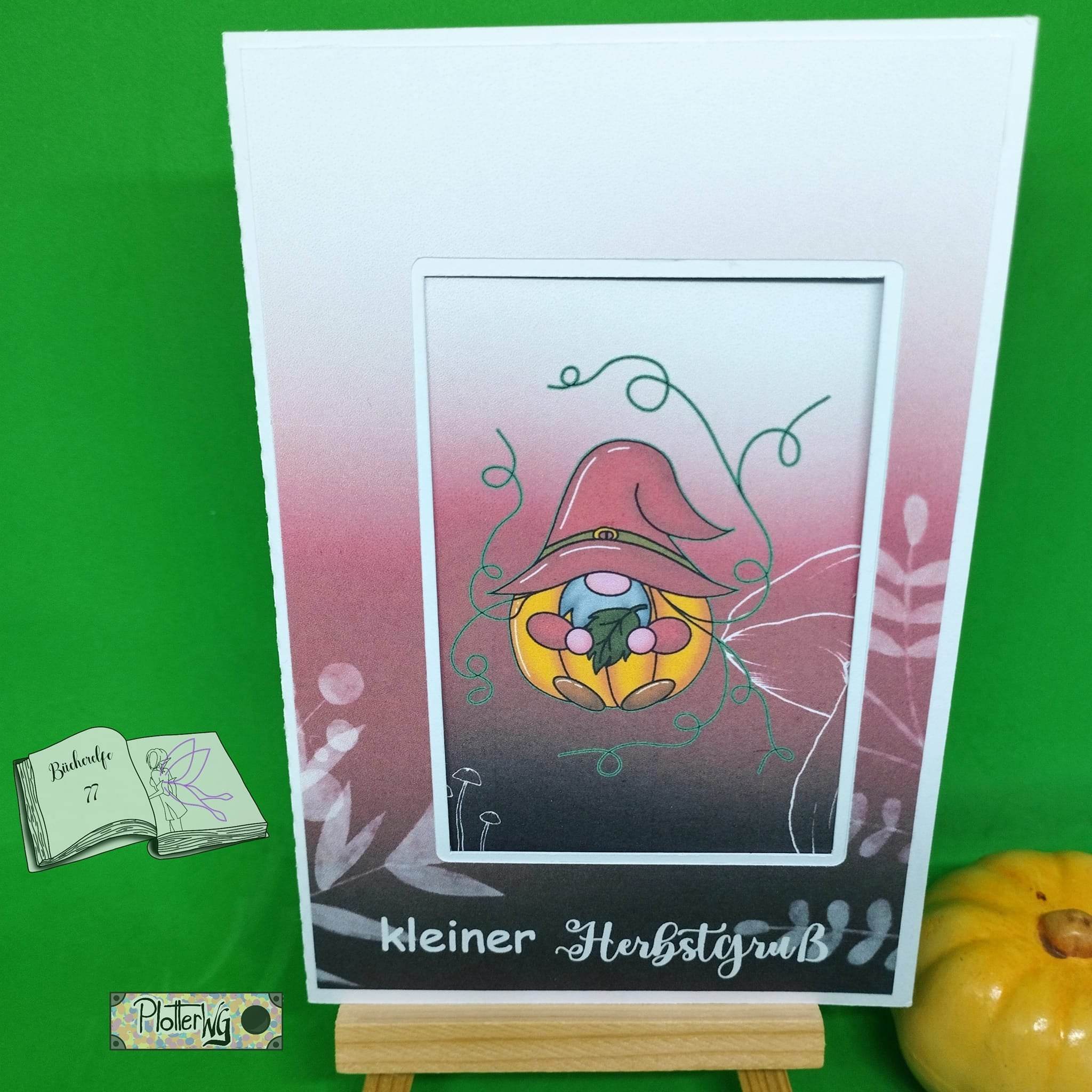 Digiset Kürbiswichtel, Plotten, Sublimation, Drucken, Digistamp, Digipaper - Sewando