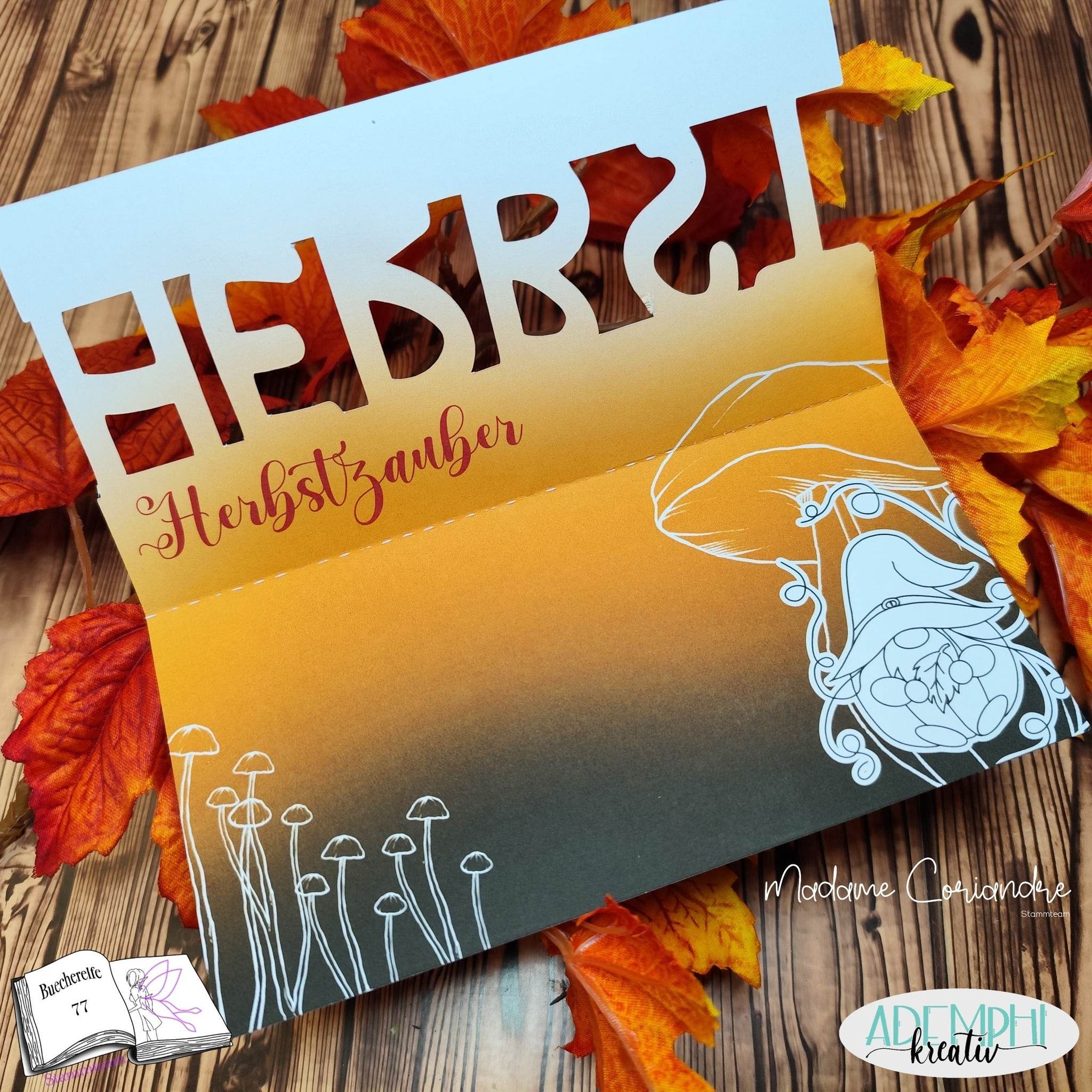 Digiset Kürbiswichtel, Plotten, Sublimation, Drucken, Digistamp, Digipaper - Sewando
