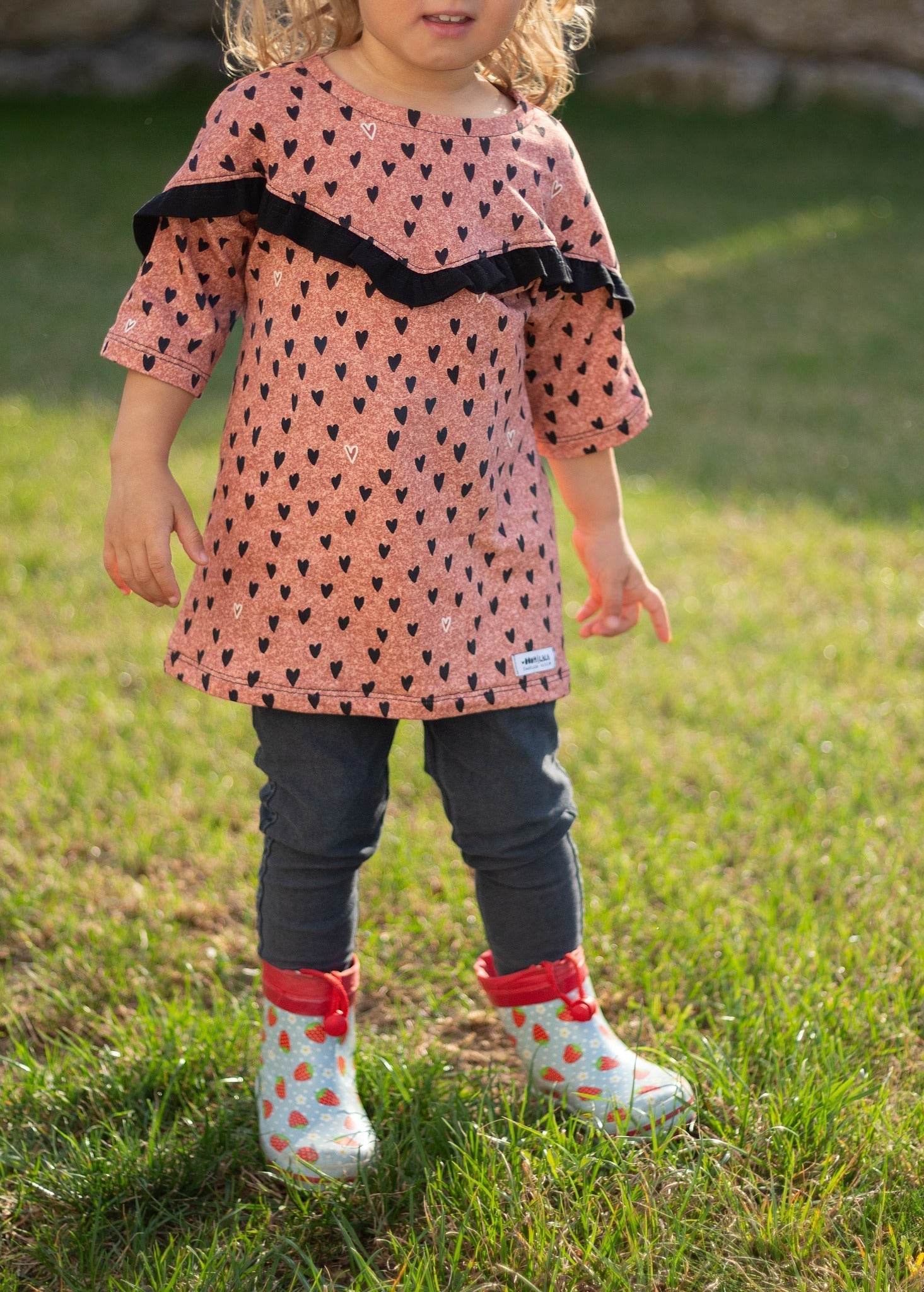 Schnittmuster Wellenzauber – Sweater, Hoodie & Kleid Größen 86-152 : - Sewando