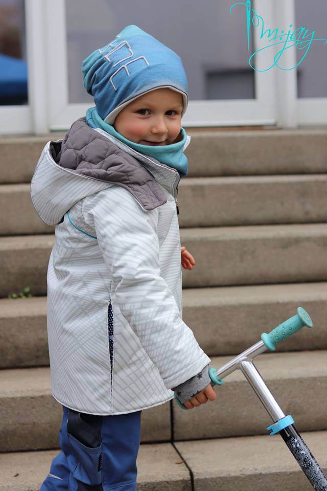 Mini Wetterheld Allwetter-Jacke, Winterjacke, Softshelljacke, Regenjacke für 69cm-104cm Körpergröße - Sewando