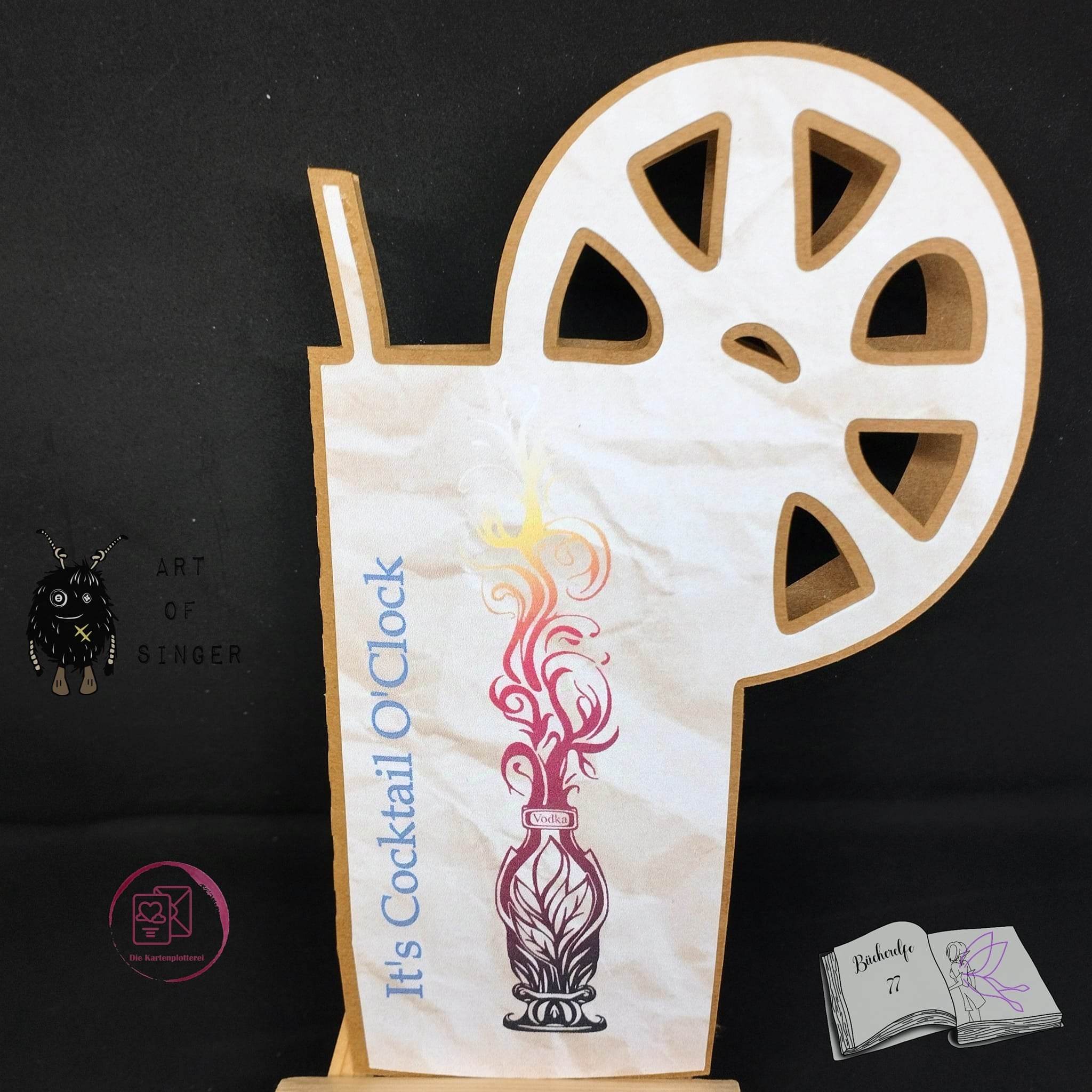 Plotterdatei Vodkaday Sublimation, Drucken, Digistamp ! - Sewando