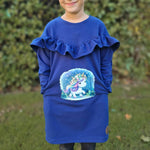 Schnittmuster Wellenzauber – Sweater, Hoodie & Kleid Größen 86-152 : - Sewando