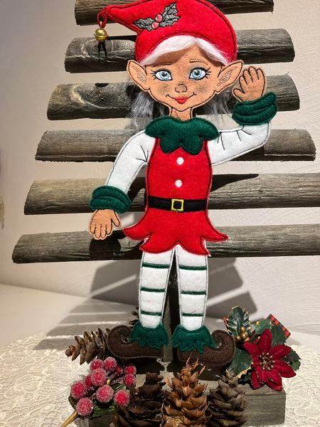 Stickdatei - Weihnachtselfen - Paar - Sewando